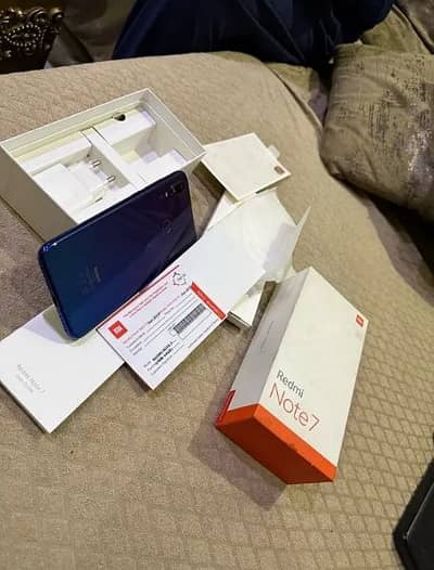 Redmi Note 7 Dual Sim Pta Approved with box First Hand very less used