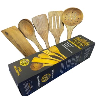 wooden Spatula Set 5 pcs