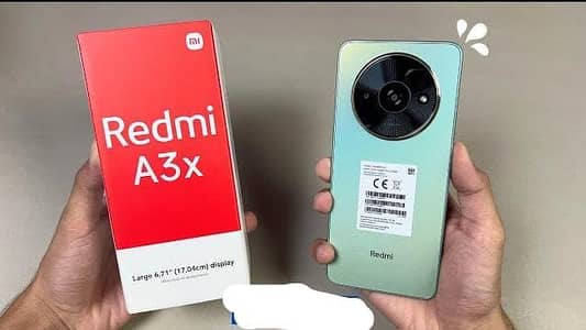 Redmi A3x full box urgent sale