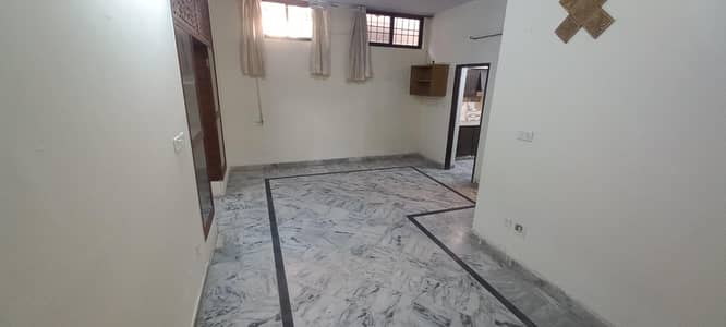 Basment of corner house is available for rent for small family