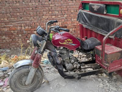 150cc loder riksha 4side wahter Prof use  condition