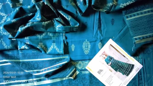 "Nihat by Barosha Collection 3 piece Unstitched "