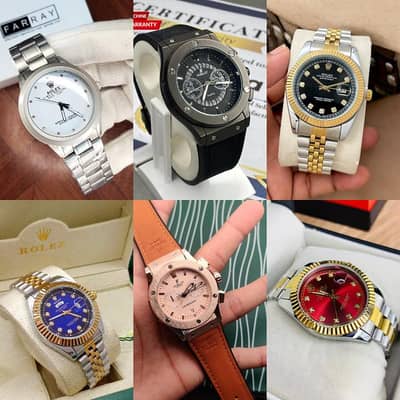 Luxury Style Men’s Watch | Premium Stainless Steel | Elegant Design