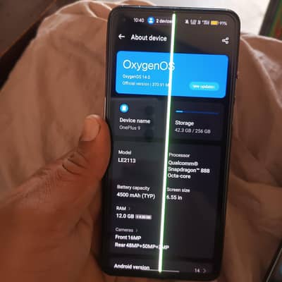 oneplus9(12+256) 03290396209