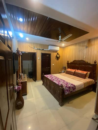 5 Marla Tile Flooring House Saman Zar Society Near To PIA Road Johar Town Suitable For Silent Office Location