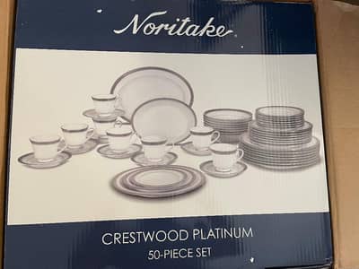 NORITAKE 50 PCS OF DINNER SET POPULAR BRAND