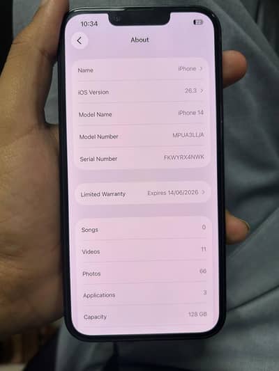 URGENT SALE: iPhone 14(Genuine Condition)– 4 Month warranty– Waterpack