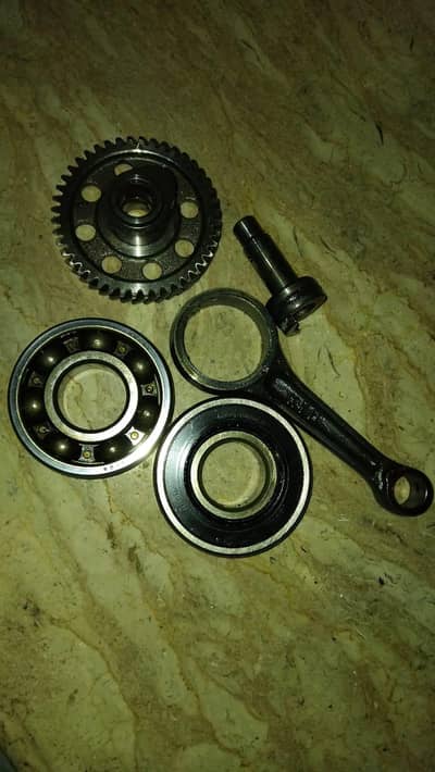 CG 125 Weight Bearing, Piston Rod , Cam Garari set