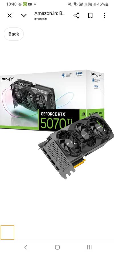 CoprocessorNVIDIA GeForce RTX 5070