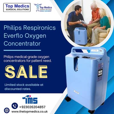 Oxygen Concentrator 5 Liter Philips EverFlo Oxygen Machine for sale