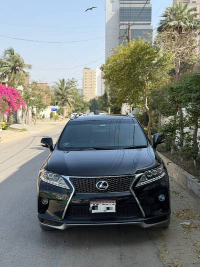 Lexus RX 450h 2012 Import 2018 | Registered Karachi | Black |