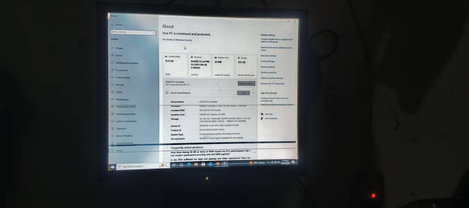 Hp Intel computer system