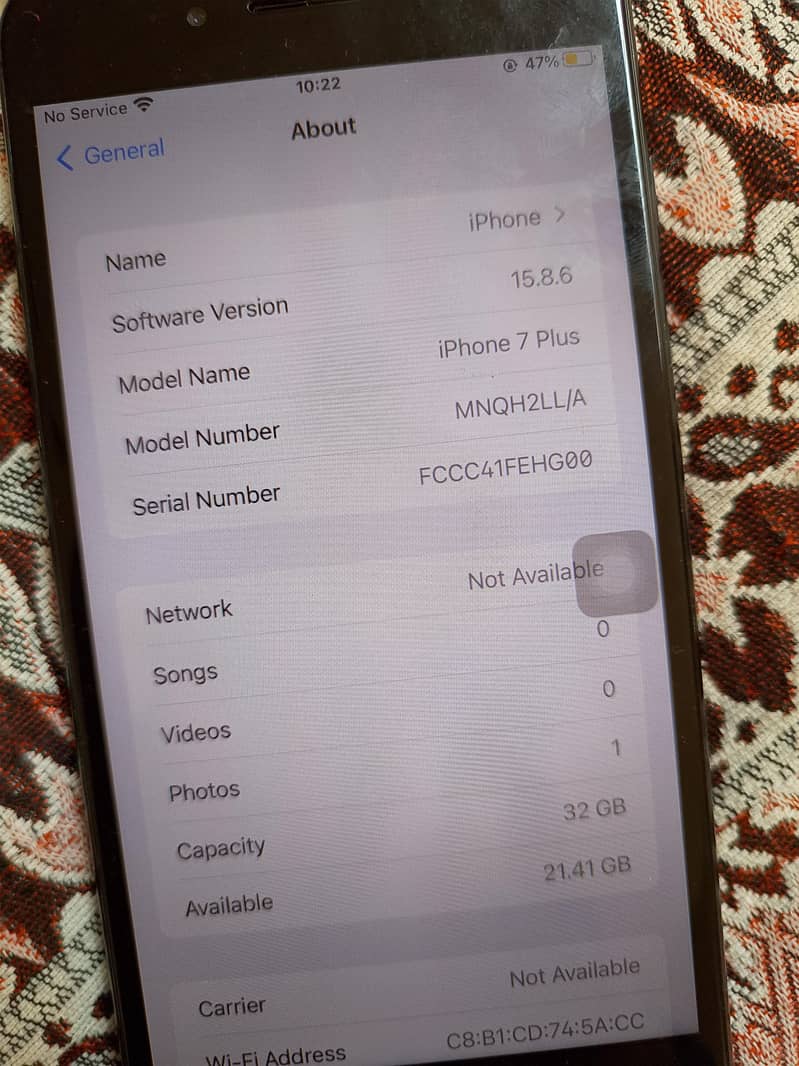 Apple iphone 7plus 1