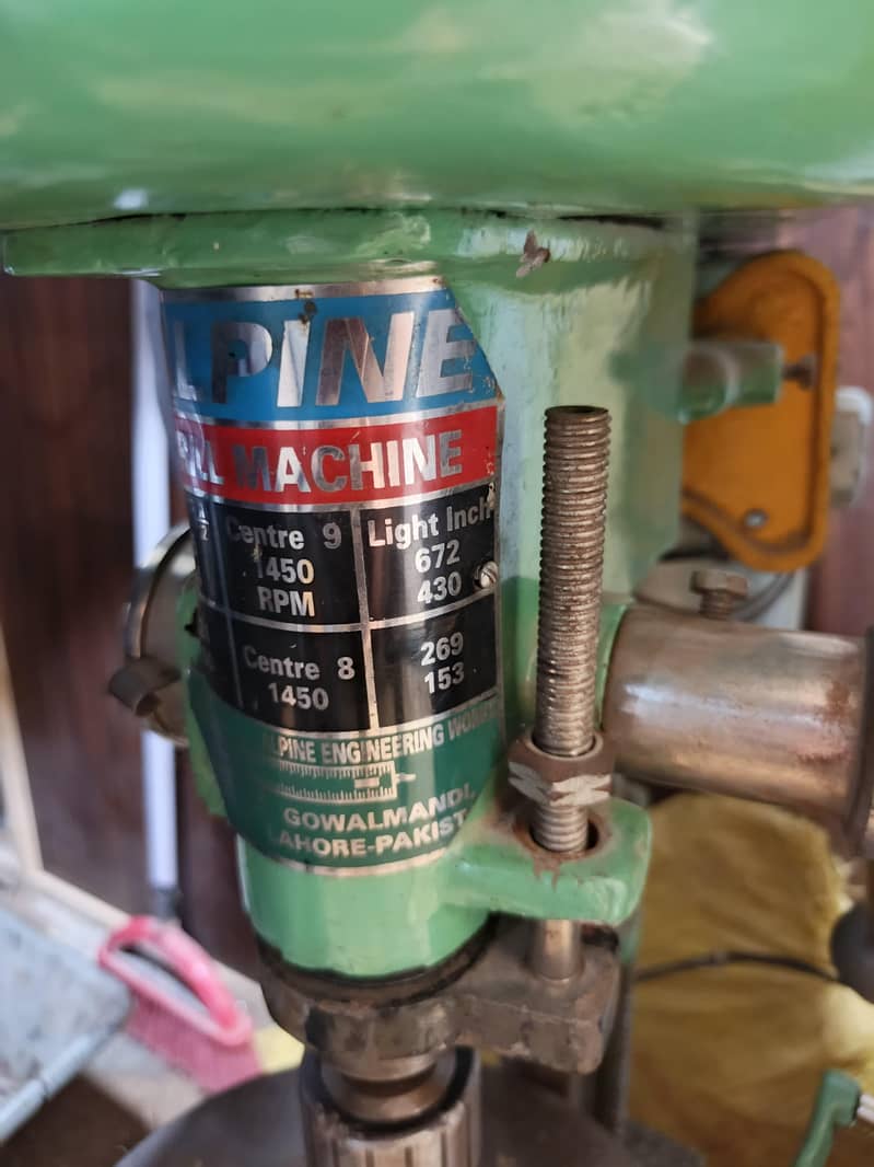 Alpine Drill Machine 1