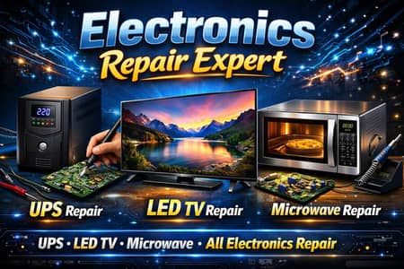 Expert Repair Service for UPS, LED TV & Microwave