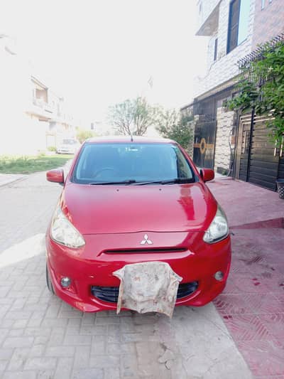 mitsubishi mirage 2014 1st owner in gud condition