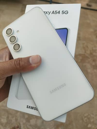 Samsung A54,  official,, awesome white