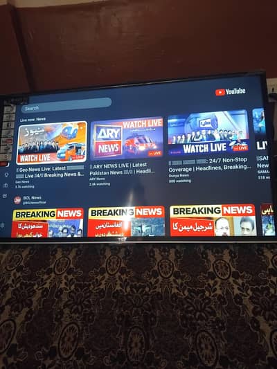 tcl 40 inch smart led for sale
