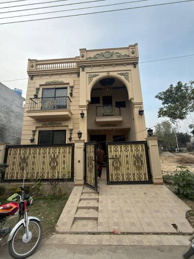 5 Marla Elegant House With Solar On Hot Location For Sale In AL Hafeez Garden Phase 2 Main Canal Road Lahore