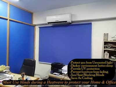 Office Blind | Water Proof Blind | Wifi blinds | Remote control blind