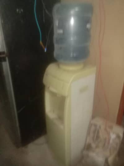 water dispenser with mini fridge