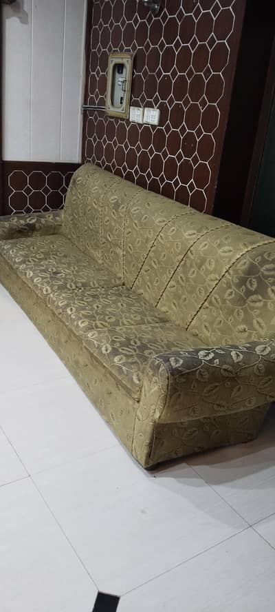4 Seater Single Piece Sofa Available For Sale With Good Condition. . .