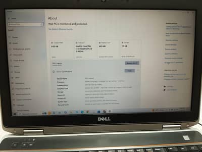 Dell i7 - ssd installed - 8gb ram - 4 cores strong machine