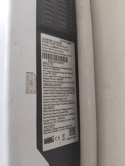 crown hybrid inverter 6.2kw
