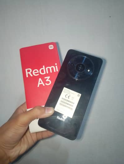 redmi A3 4 64 GB  1 month used