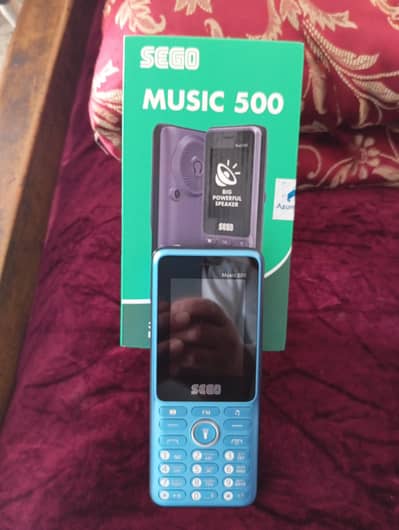 SEGO MUSIC 500 KEYPAD MOBILE JUST BOX OPEN FOR SALE