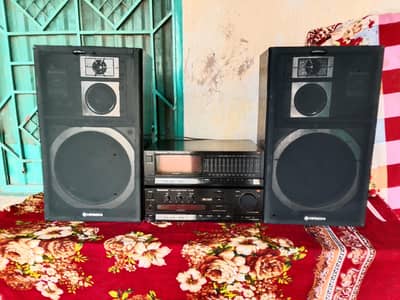 technique amplifier Hitachi speaker 18 driver 110 volt