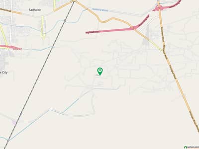 10 Marla Plot 75 Feet Road On Ground Facing Commercial