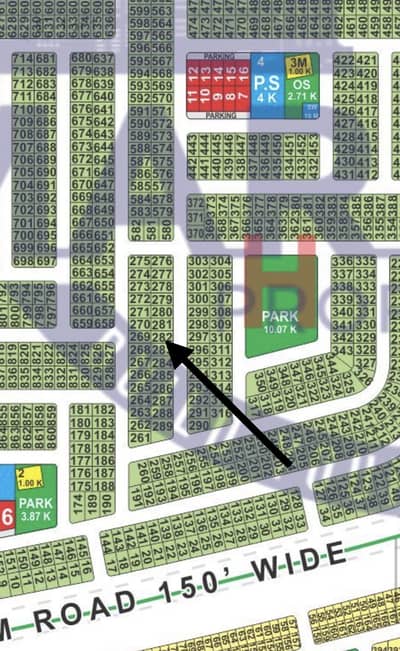 10 Marla H Block On-Ground Possession Plot