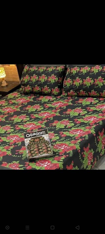 Al-karam Bedsheets Available