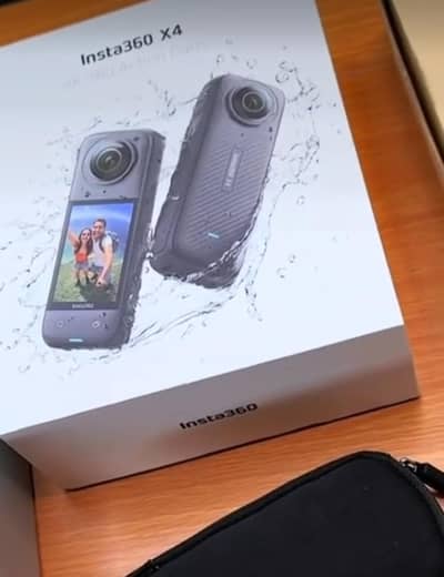 insta360 x4 box open like brandnew
