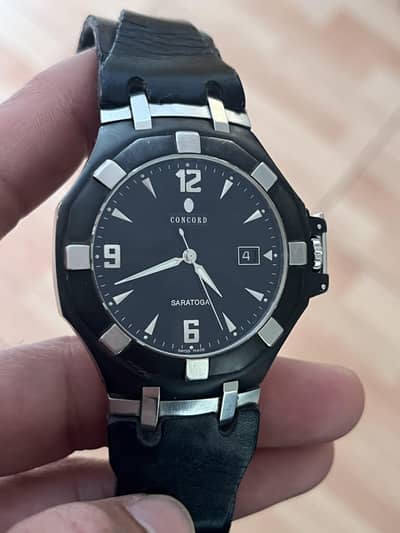 Vintage Concord Saratoga Quartz Swiss Men's Watch