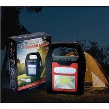 3-in-1 LED Flashlight for Camping, Emergency and USB Rechargeable