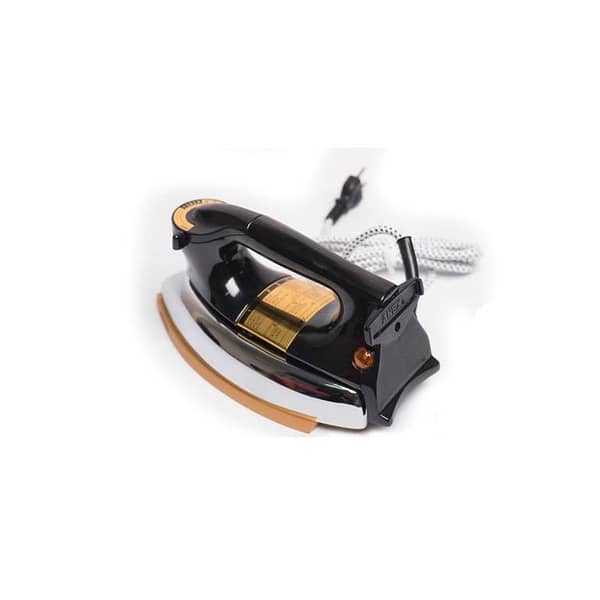 1000W Heavy-Duty Dry Iron with 24K Gold-Coated Soleplate and Temperature Control