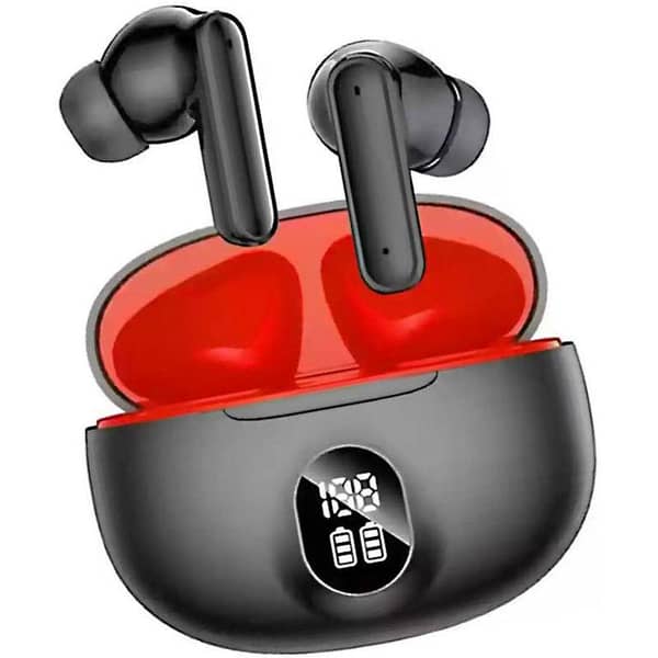 TWS Wireless Earbuds with LED Power Display, Bluetooth 5.3, ENC Noise Cancellation and Hi-Fi Stereo Sound