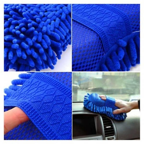 High-  Absorbency  Microfiber Car &  Bike Cleaning  Pad - Scratch-  Free Finish