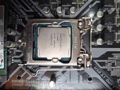 i5 8th gen 8400 processor, motherboard, rams also available