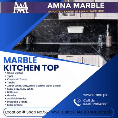 Kitchen Marble Designs in Pakistan  Granite Kitchen Countertops Price