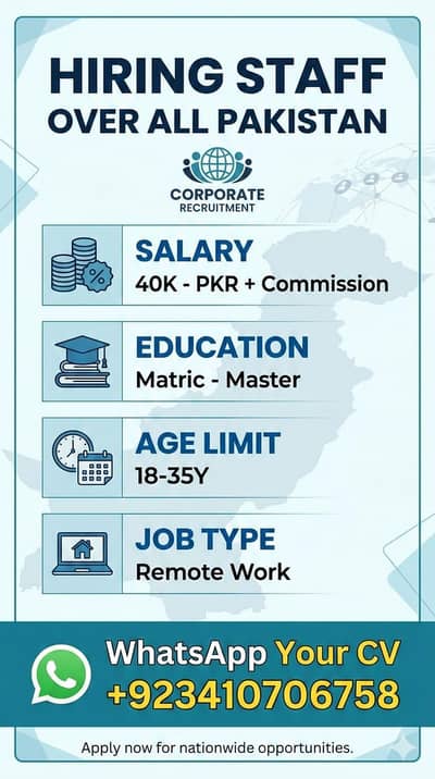 Remote Job 03410706758Watsapp