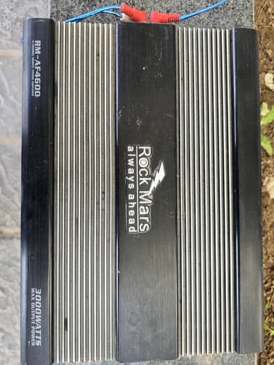 Rock Mars 4 Channel Amplifier 3000 Watt