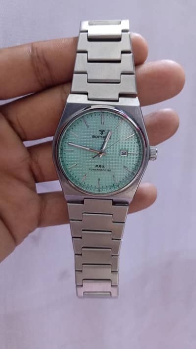 Bophieri watch pure steel