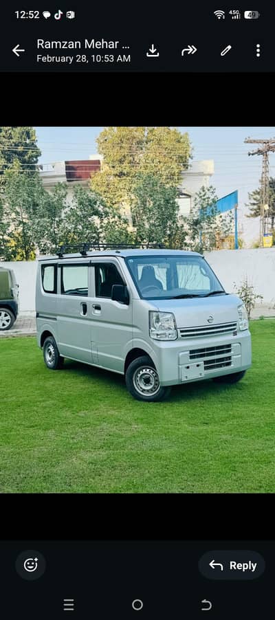 Suzuki every 2020/25 model 4 greade action sheet available