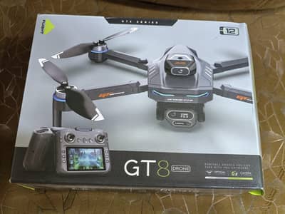 Drone Gt8 New Brushless Motor with Display In Remote