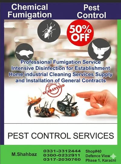 Fumigation service | Pest control |Dengue spray |Demak Control service