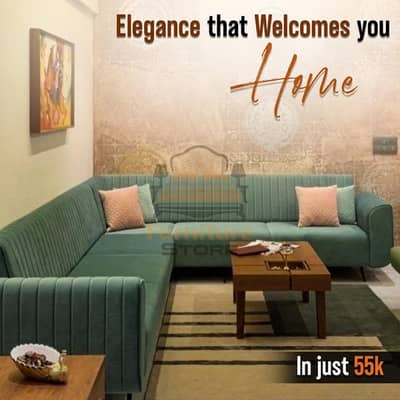 L Shaped Sofa Set | 7 Seater Sofa | Corner Sofa Set | Master MoltyFoam