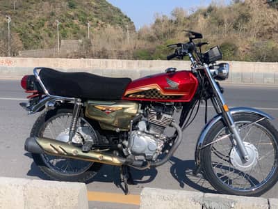 CG 125 gold edition